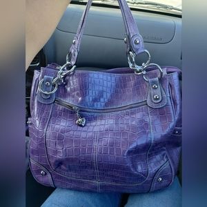 Ysold eBay2K Kathy van zeeland Lavender purse 🌸